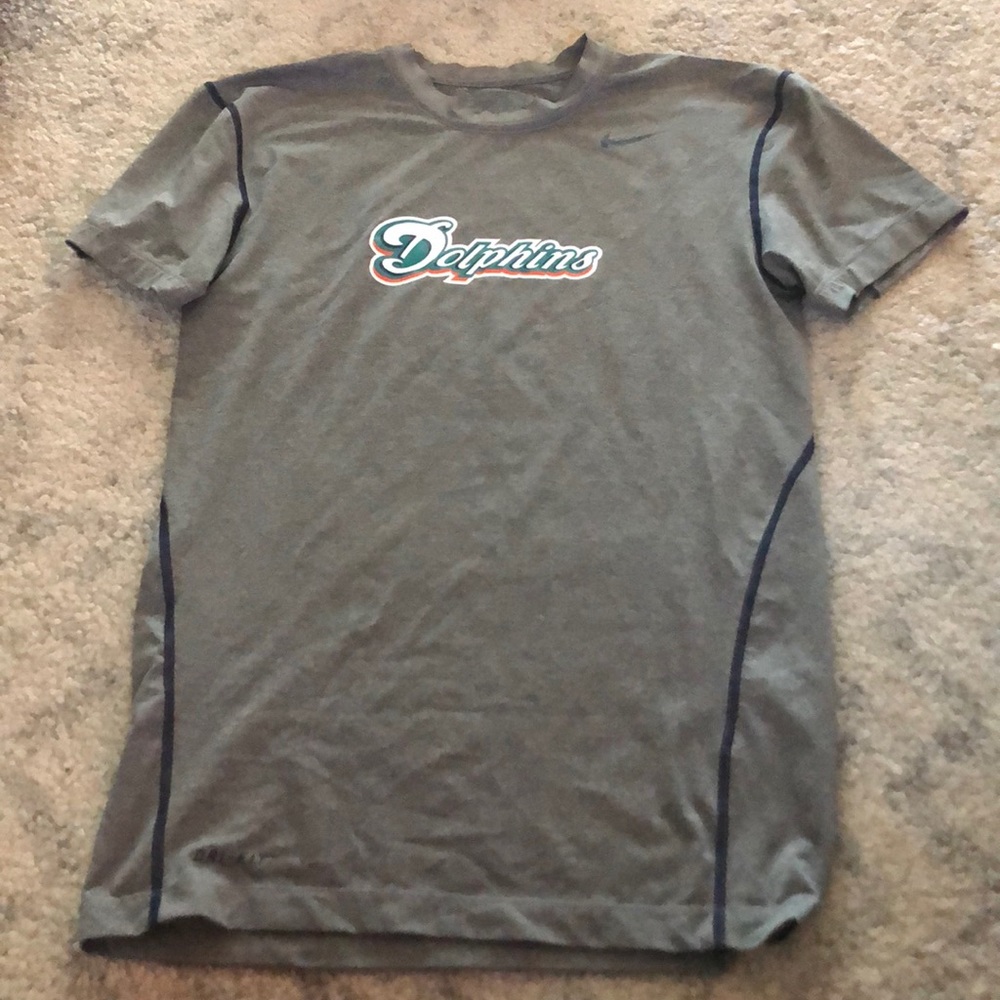 Woman’s large Dri fit dolphins tshirt